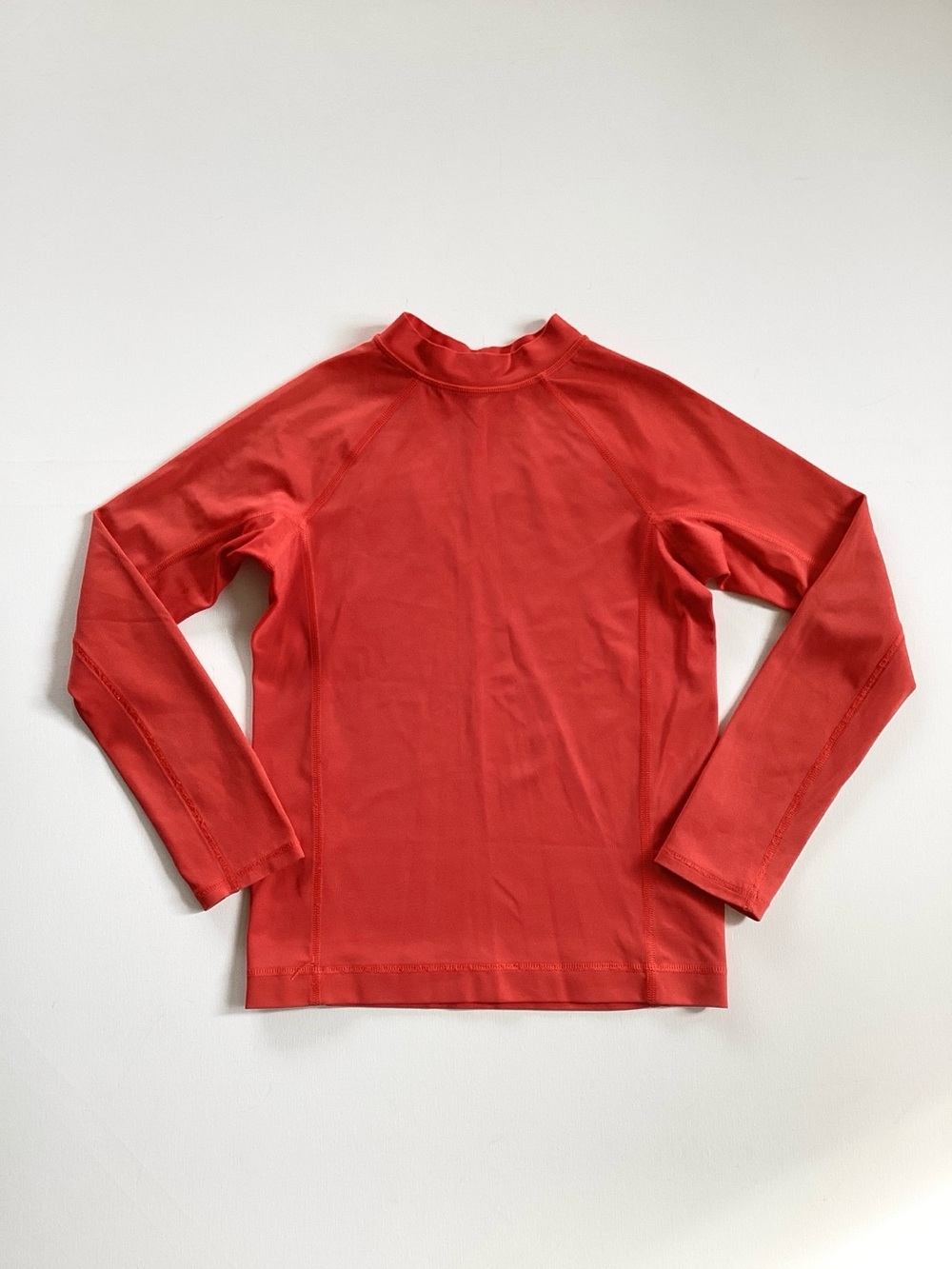Lands' End Orange Rash Guard